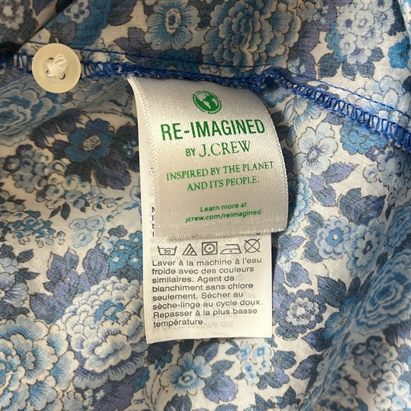 J.Crew Slim perfect shirt in Liberty® Elysian Day floral - Picture 8 of 10
